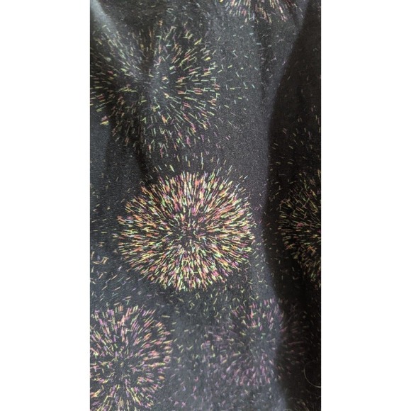 Jared Lang Shirt Men's XL Button Up Long Sleeve Cotton Men, Fireworks pattern - Picture 11 of 11